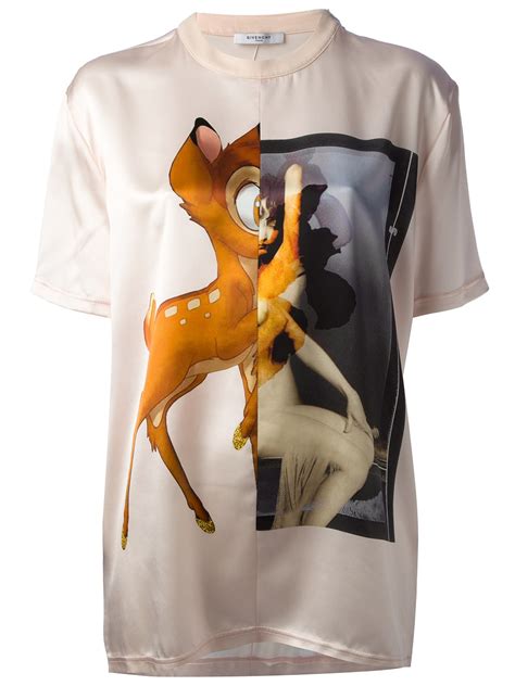 bambi t shirt givenchy|Givenchy t shirt.